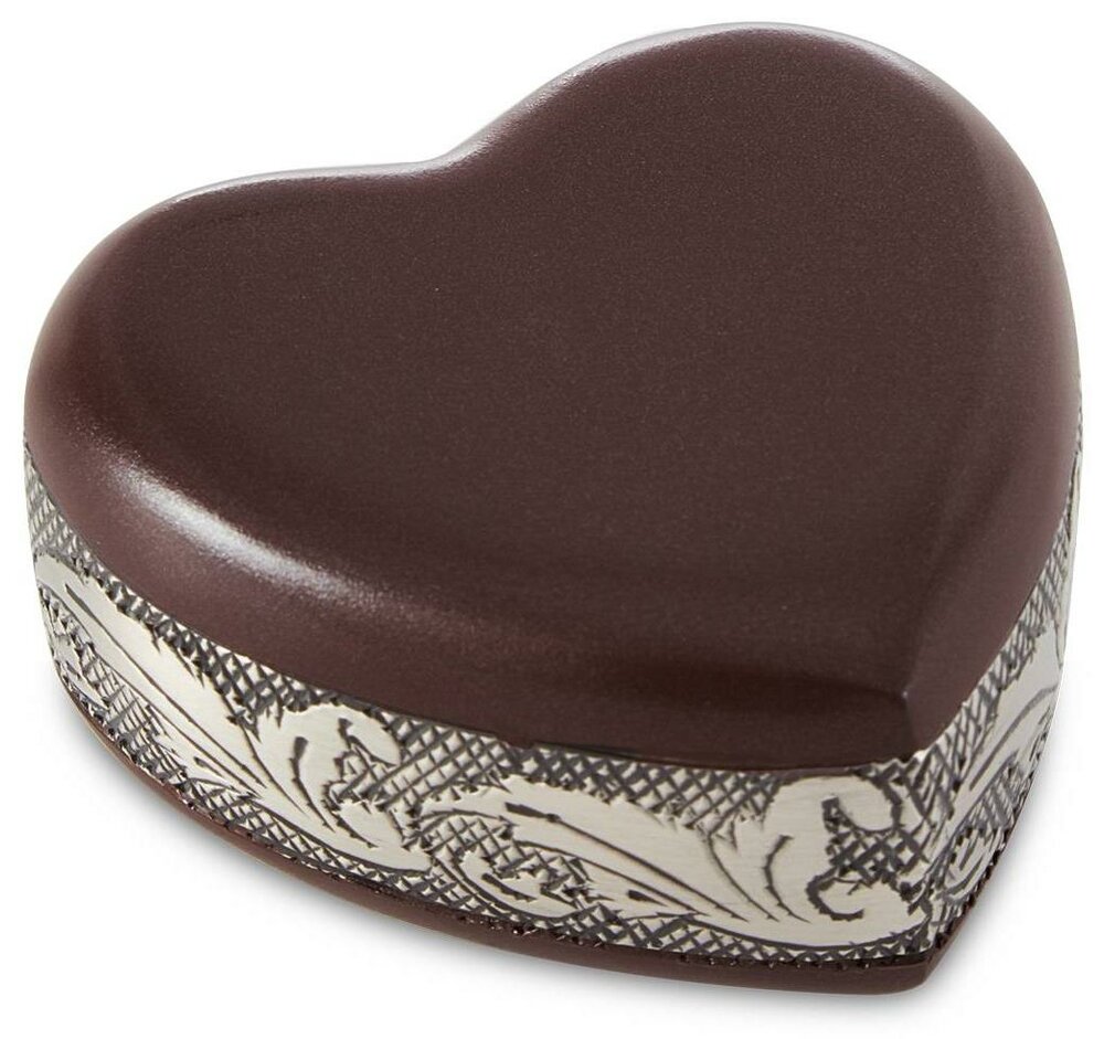 Crimson Delphia Heart Keepsake