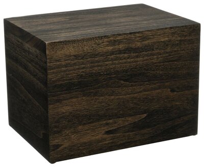 Mocha Hardwood Urn (full)