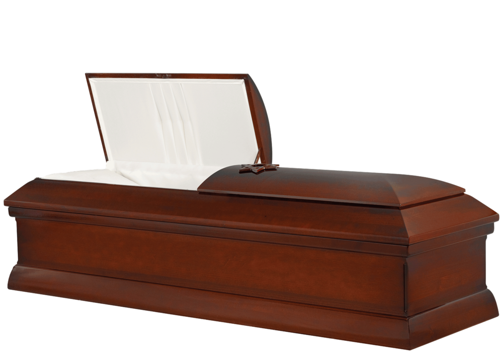 AWC Joseph Polished Light Antique Mahogany